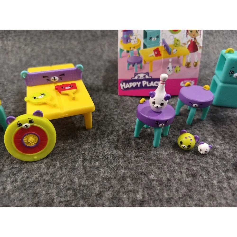 Shopkins Home Collection Happy Places Mousy Hangout Lot Of 14 Queenie Hearts